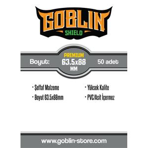 Goblin Gaming 63.5mm x 88mm Premium Kart Kılıfı ( 50 adet )