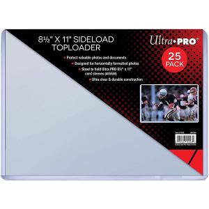 Ultra Pro (216mm x 279.4mm) Sideload-Toploader ( 1 adet )