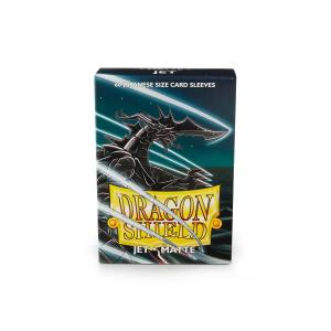 Japanese Dragon Shield Sleeves (60) – Matte Jet