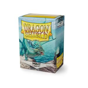 Standard Dragon Shield Sleeves (100) – Matte Mint