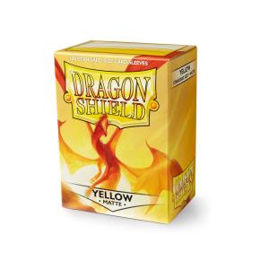 Standard  Dragon Shield Sleeves (100) – Matte Yellow