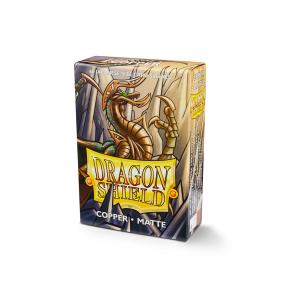 Japanese Dragon Shield Sleeves (60) – Matte Copper