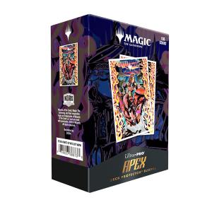 MTG Aetherdrift 105ct Apex Deck Protector sleeves feat. Chandra, Spark Hunter