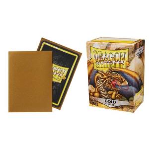Standard Dragon Shield Sleeves (100) – Matte Gold