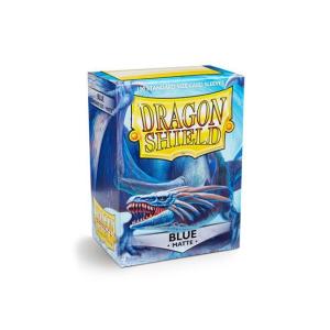 Standard Dragon Shield Sleeves (100) – Matte Blue
