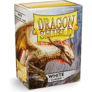 Standard Dragon Shield Sleeves (100) – Classic White