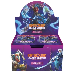 Riftbound: League of Legends Trading Card Game - Unleashed Booster Box (24 adet Booster Paketi)