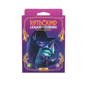 Riftbound: League of Legends Trading Card Game - Unleashed Champion Destesi - Vex