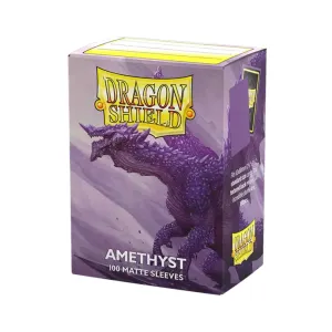 Standard Dragon Shield Sleeves (100) – Matte Amethyst