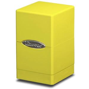 Bright Yellow Satin Tower