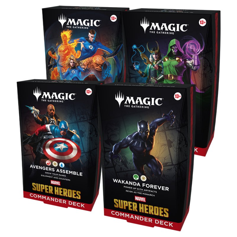 MTG: Marvel Superheroes Commander Desteleri