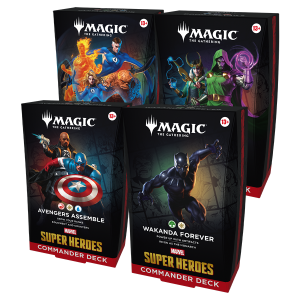 MTG: Marvel Superheroes Commander Desteleri