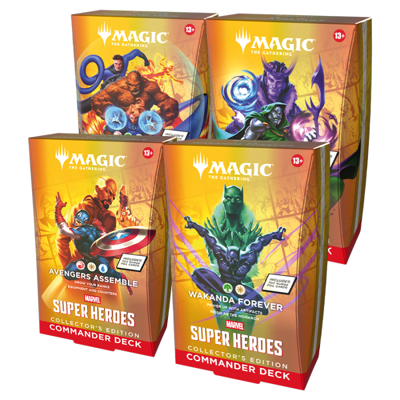 MTG: Marvel Super Heroes Commander Desteleri (Collector's Edition)