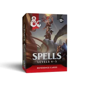 Dungeons & Dragons - Spell Cards: Levels 4-5