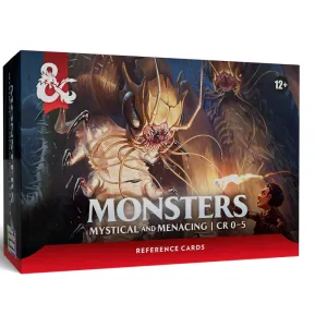 Dungeons & Dragons - Monster Cards: Mystical and Menacing CR 0-5