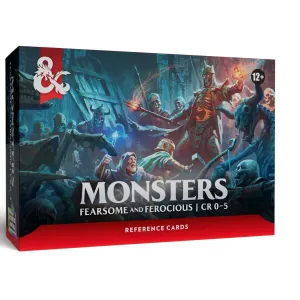 Dungeons & Dragons - Monster Cards: Fearsome and Ferocious CR 0-5