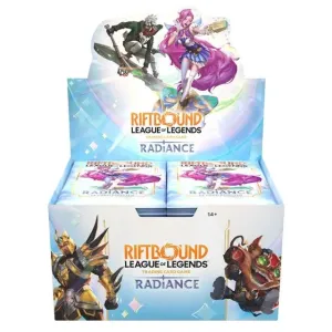 Riftbound: League of Legends Trading Card Game - Radiance Booster Box (24 adet Booster Paketi)