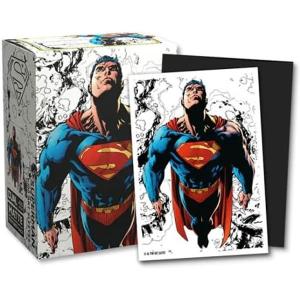 Standard Dragon Shield Sleeves (100) – Superman ( Full Color )