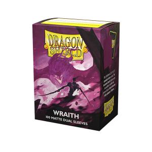 Standard Dragon Shield Sleeves (100) – Dual Matte Wraith