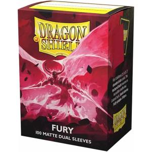 Dragon Shield Sleeves (100) – Dual Matte Fury