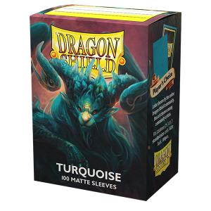 Standard Dragon Shield Sleeves (100) – Turquoise Matte